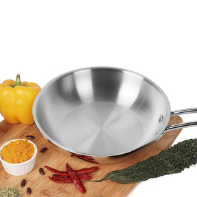 PRO - Triply Frypan (ROD HANDLE - RIVET)